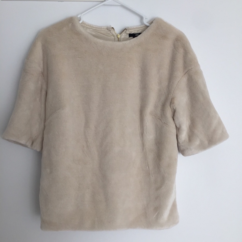 Faux Fur Top